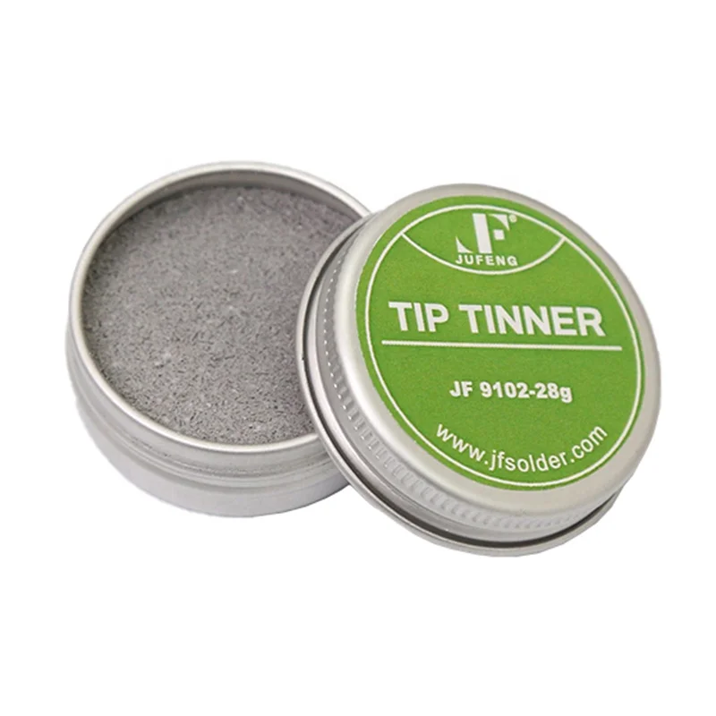 Lead Free solder Tip Tinner Activator Iron Cleaning Refresher Cleaner, Removes tip oxidation