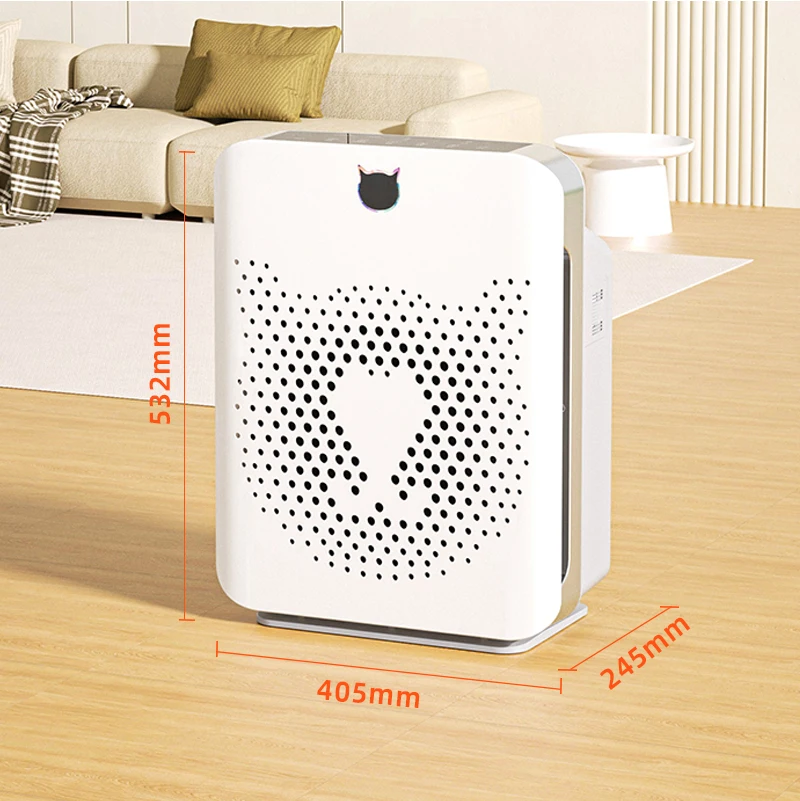JNUO Hot Sale 2023 Air Purifier Hepa Filter with Remote Control Air Purifiers For Hotel