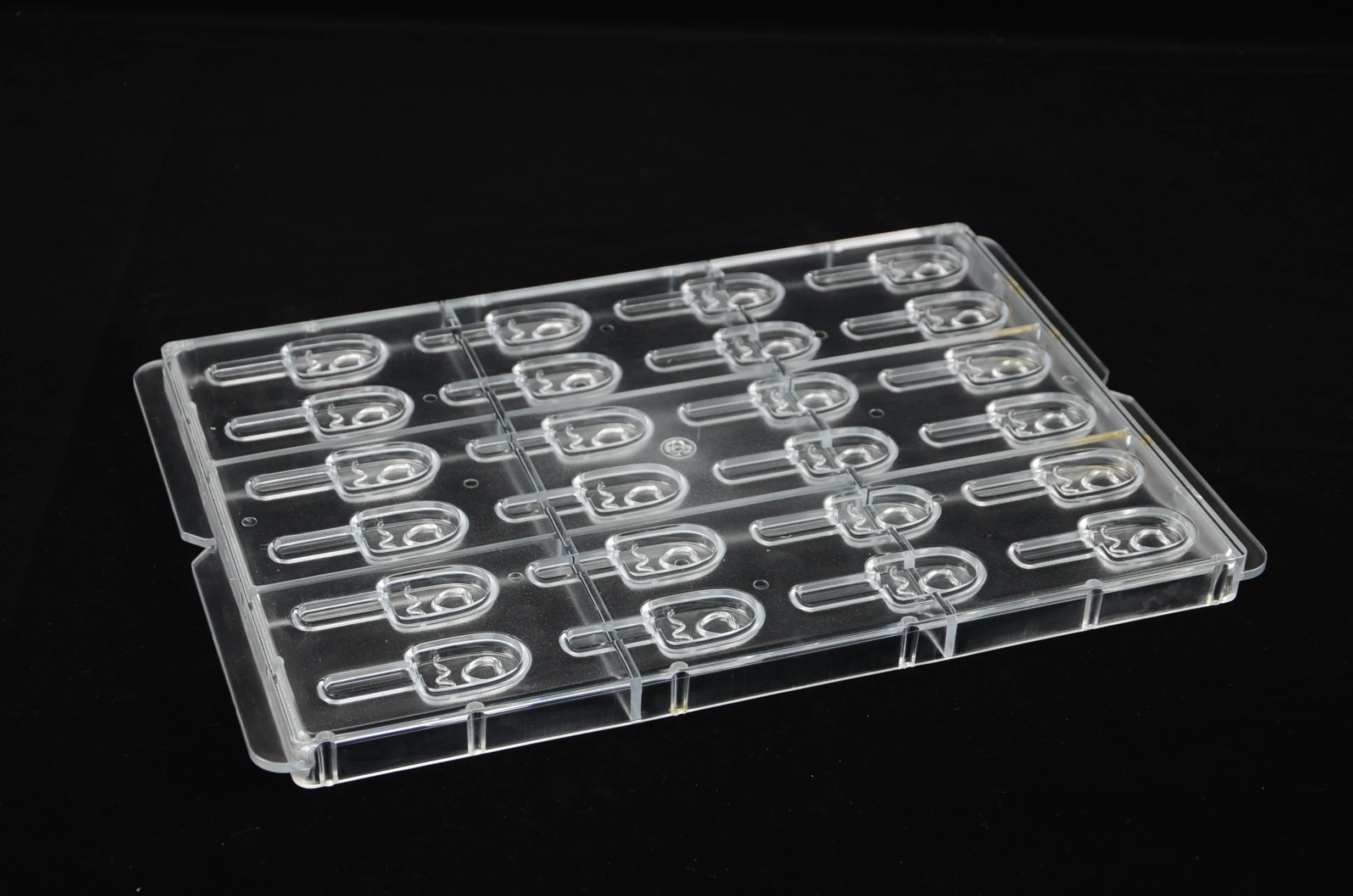LST Brand new design Unique Customized Polycarbonate Chocolate Mould Popular Plastic molde para chocolate
