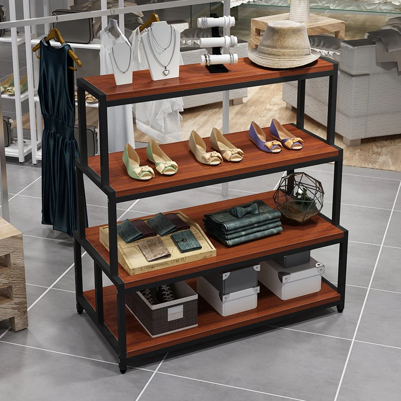 Shoe  display rack cabinet mobile phone bags cases display rack supermarket shelves