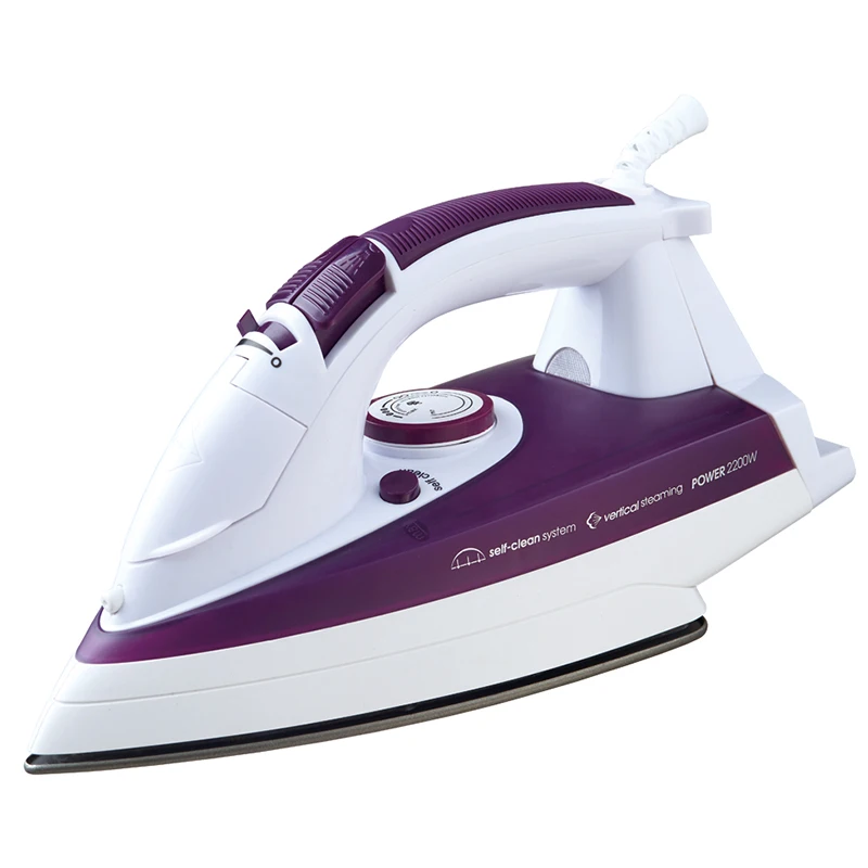 China manufacturer customized 300ml Water Capacity Self Cleaning Strong Steam Heavy Garment Duty Electric Dry Steam Iron