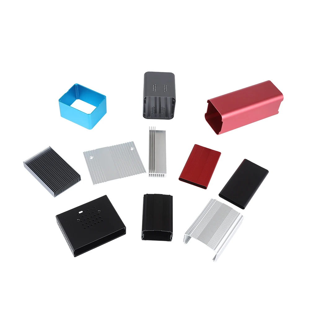 Custom Aluminum Extruded Enclosures Cnc Machining OEM custom standard aluminum extrusion enclosure box