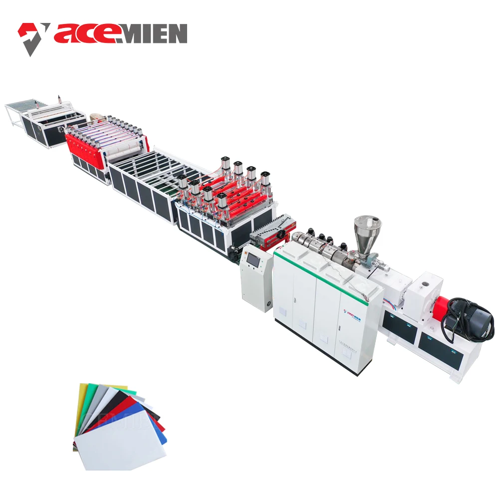 ACEMIEN Hot Sale PVC WPC Foam Door Panel Board Production Line / Making Machine / Extruder