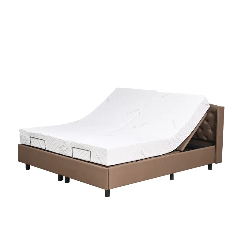 High-end Electric Smart Double Care Bed with Comfortable Mattress