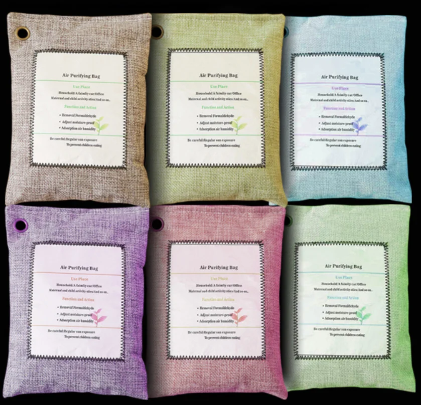 
200g Bamboo Charcoal Air Purifying Bag 