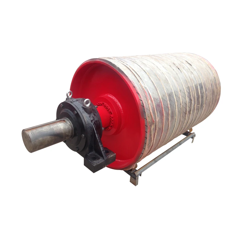 Q235 Steel Tail Bend Conveyor Roller Pulley of Belt Conveyor