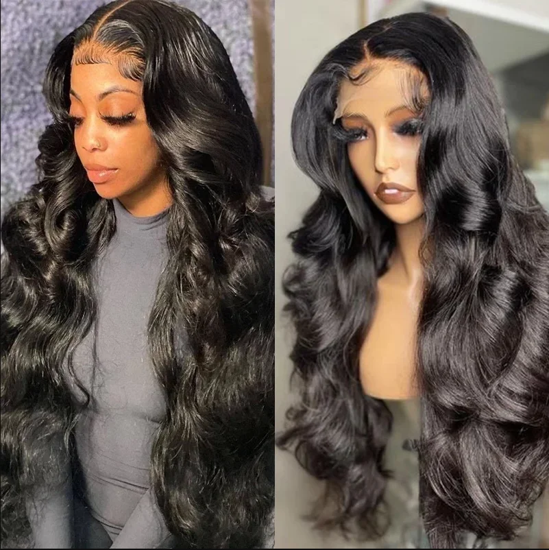 Lace Front Wigs With Baby Hair,Lace Frontal Body Wve Wig Human Hair,Wholesale Body Wave 360 Lace Wig For Black Women