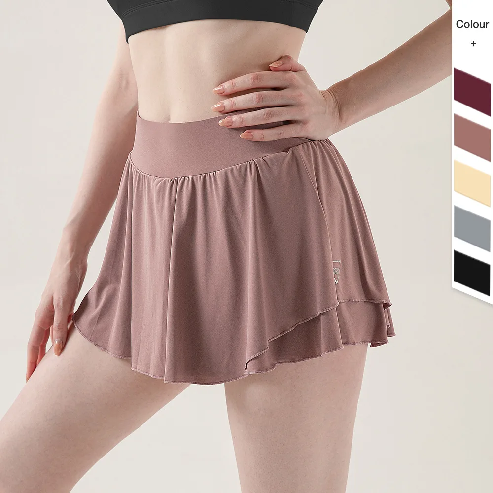 OEM hot selling High Waisted Athletic Golf skorts skirts running casual tennis skirts for women