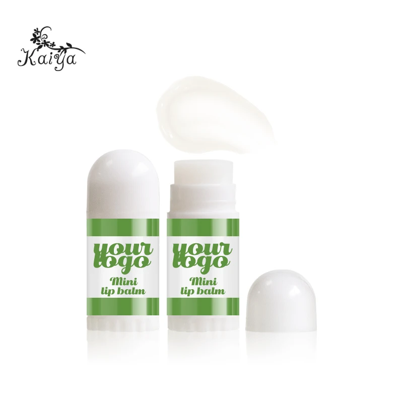 Custom Full Color Portable Skin Care Daily Lips Treatment Repair Multiple Flavors Natural SPF Hydrating Mini Lip Balm