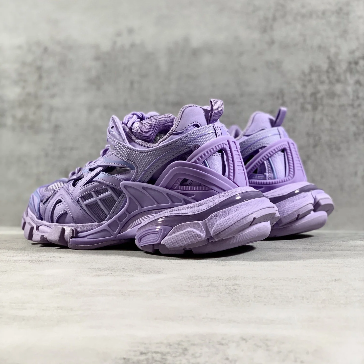 High quality original Paris daddy shoes for four generations men and women couples height sports leisure net surface hollow shoe