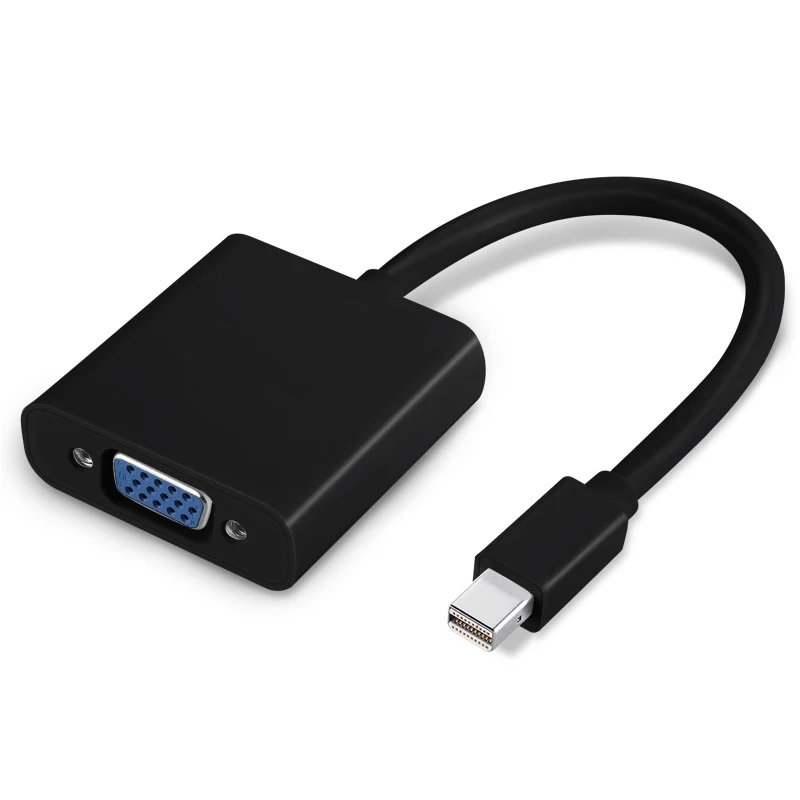 
mini DisplayPort DP to VGA 1080P Male to Female M TO F Cable Adapter 
