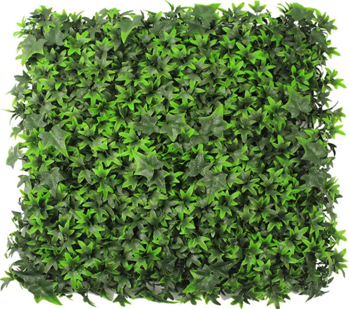 RSH High quality indoor and outdoor Anti-UV wall decoration fireproof material artificial plant wall