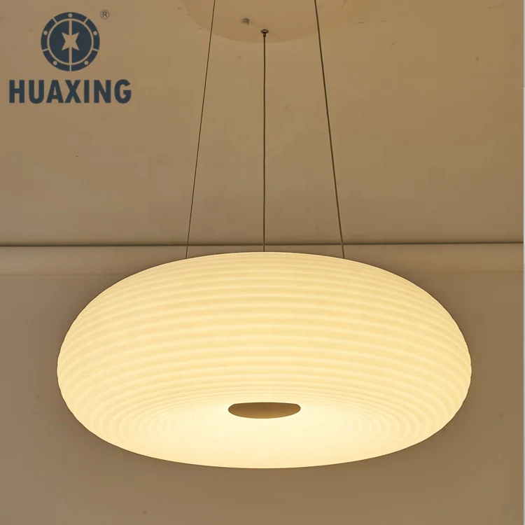 Nordic simple european designer hotel office shop loft cafe bedroom living room round acrylic modern led pendant lamp