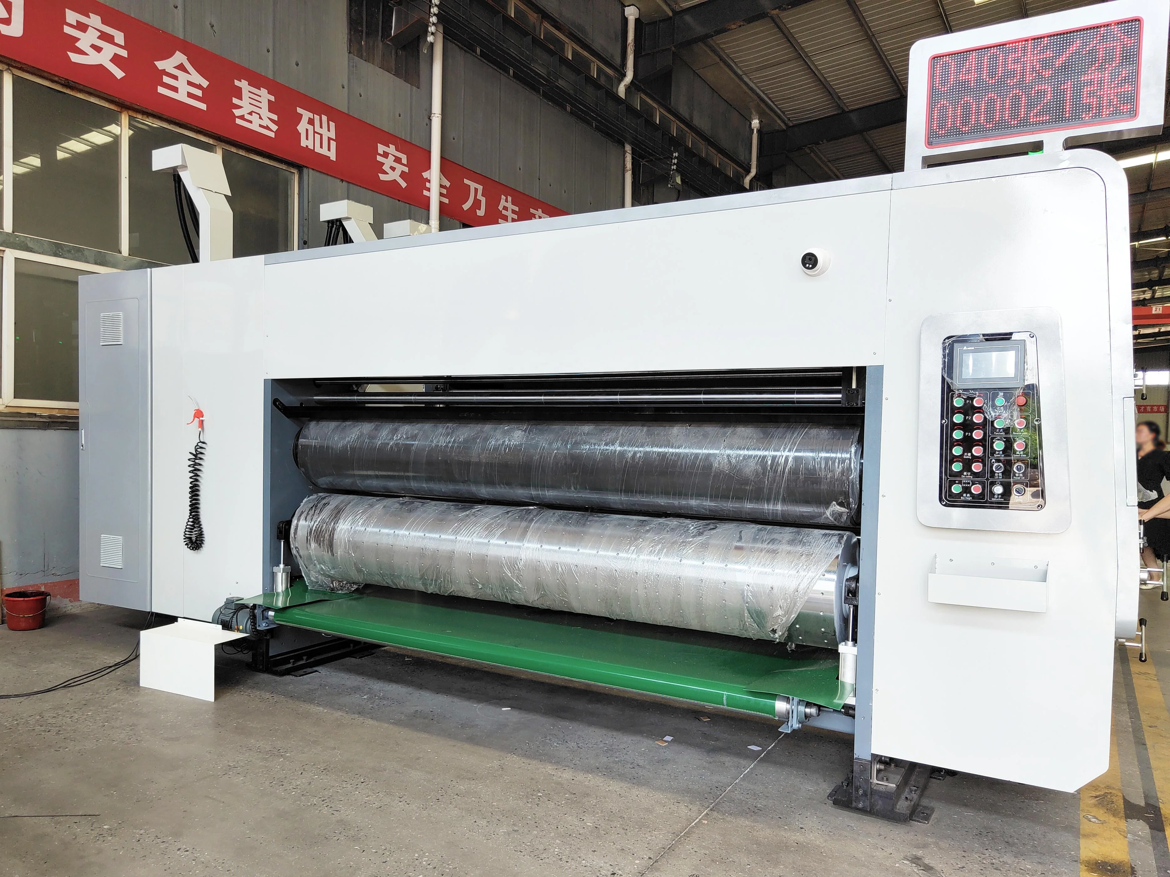 Printer Slotter Machine Corrugated Cardboard Sheet Box Maker