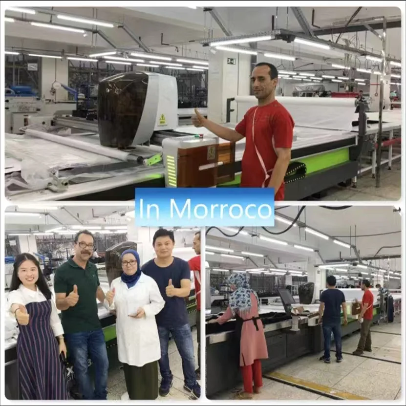 Auto textile cutting machine for Garment/Plush toys/PU/Car seat/Knit/No-woven/Weaving cutting