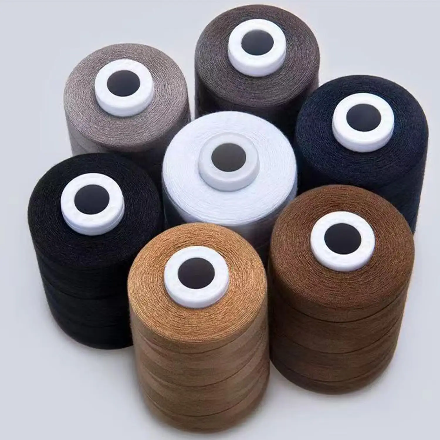 Free Sample 1 kg Thread Sewing Polyester 40/3 Spun Big Spool Best Quality Sewing Thread