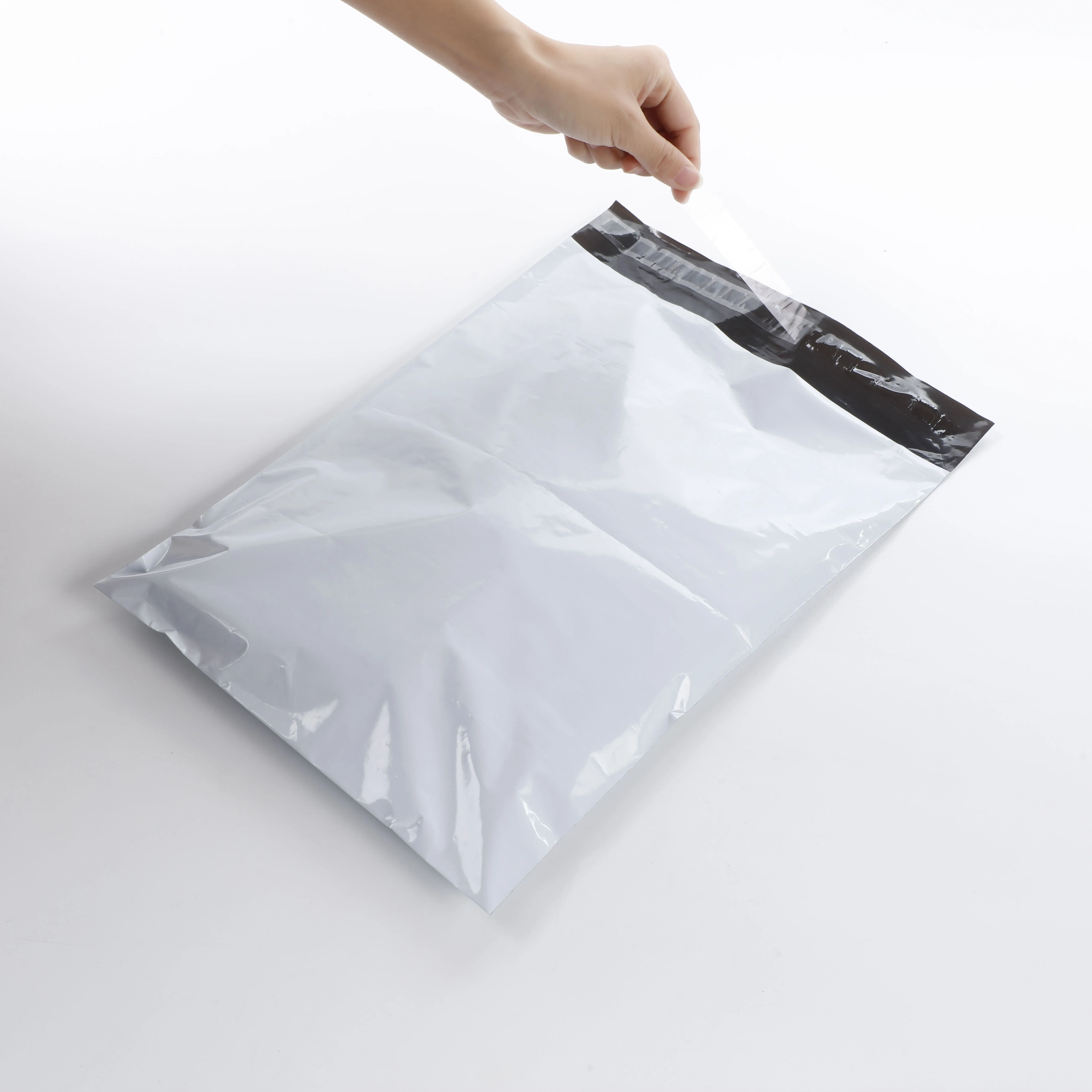 Manufacturers produce high quality shipping bags mailing envelope courier bag grey plastic mailing mail post postage bags