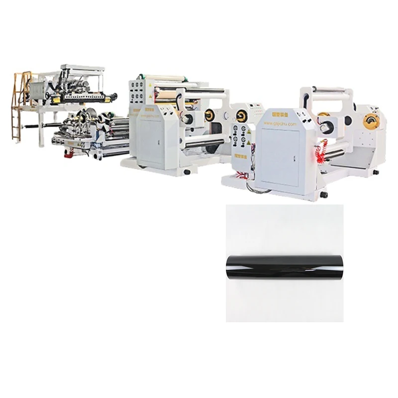 Manufacturers supply single and twin screw PS PP ABS PET double-sided laminated sheet extrusion equipment