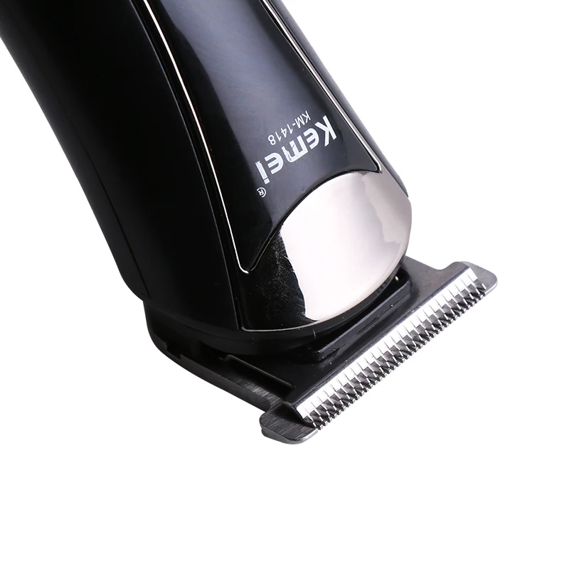 Kemei KM-1418 Digital USB Rechargeable Adjustable Hair Clipper For Men 3 IN 1 Shaver Nose Hair Trimmer