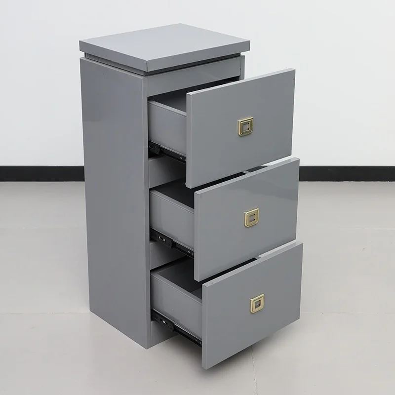 Barber store tool cabinet hair salon special trolley cabinet with drawer storage cabinet