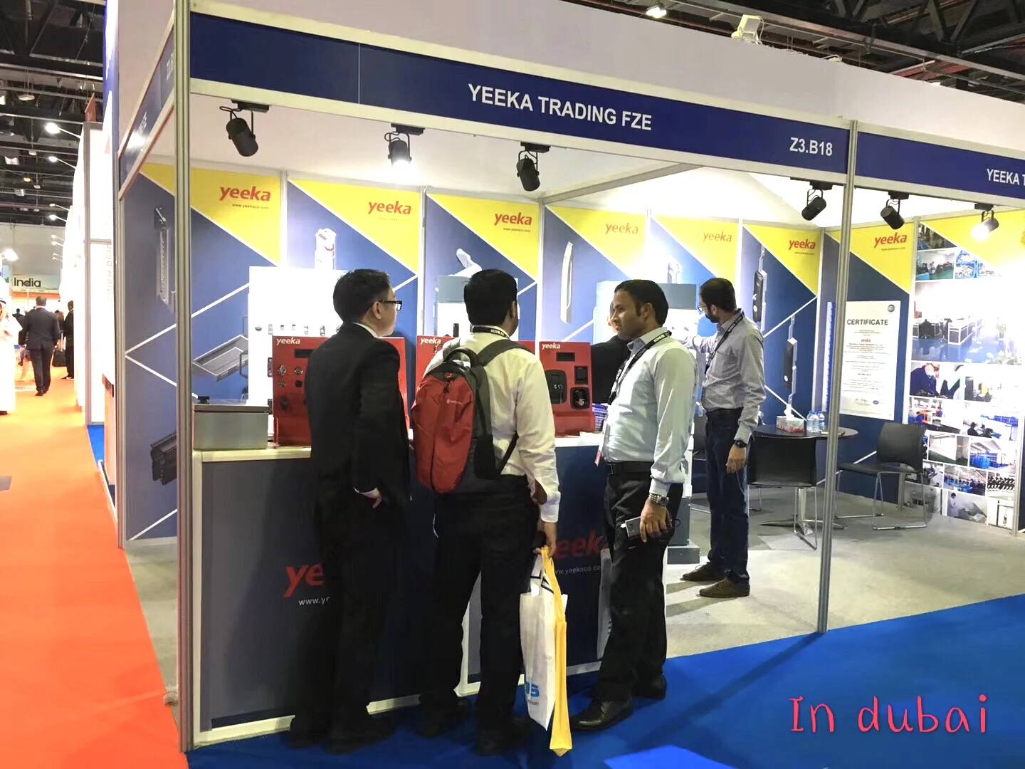 YEEKA hardware PA black bearing steel screw-on asymmetric torque hinges,position hinge