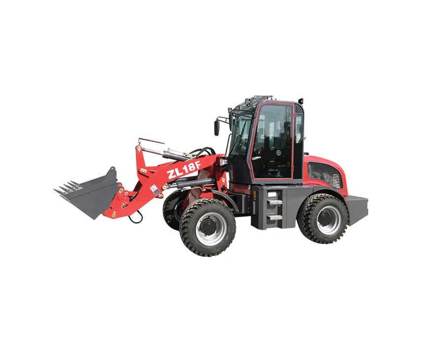 Мини-погрузчик ZL18 1800 кг 1 8 тонны 08.-3 европейский стандарт колесный погрузчик Универсальный мини-колесный евро в продаже