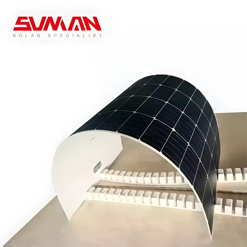 430w 450w high quality Sunman mono crystalline flexible solar panel 500w 520w easy install IP68 Rated flexible solar panel