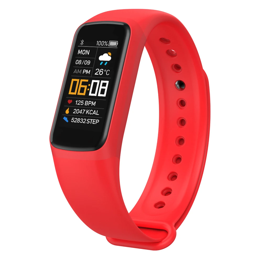 
Blood Pressure Heart Rate Sleep Monitor For Android And iOS Health Fit Smart Watch With Pedometer For Men Women Kids 