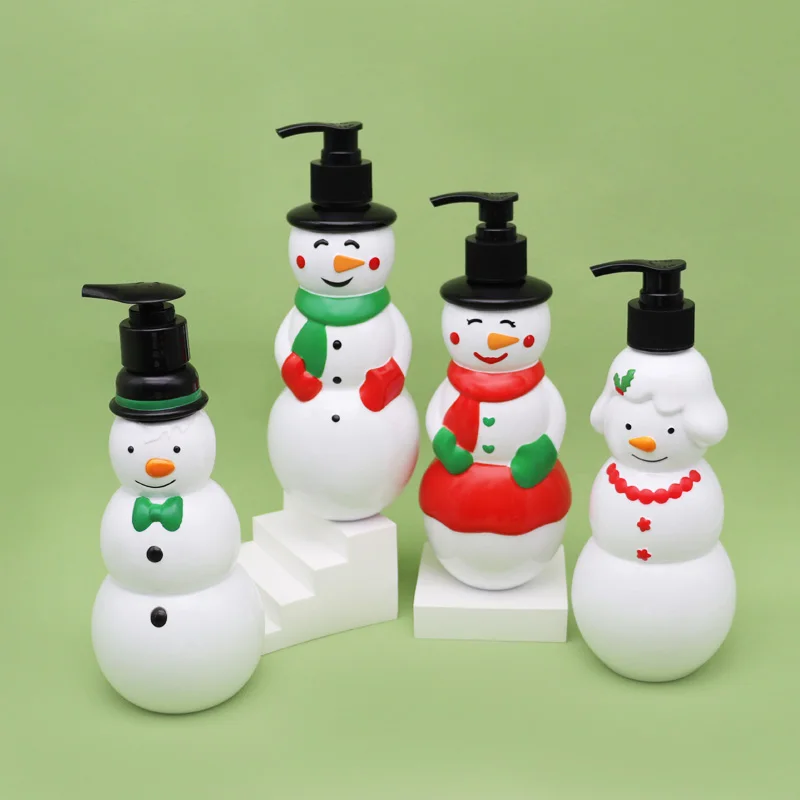 PET PVC Plastic Packaging bottles factory hand sanitizer Penguin Cartoon Shampoo Hand Soap Bottles Kids Foaming liquid Dispenser