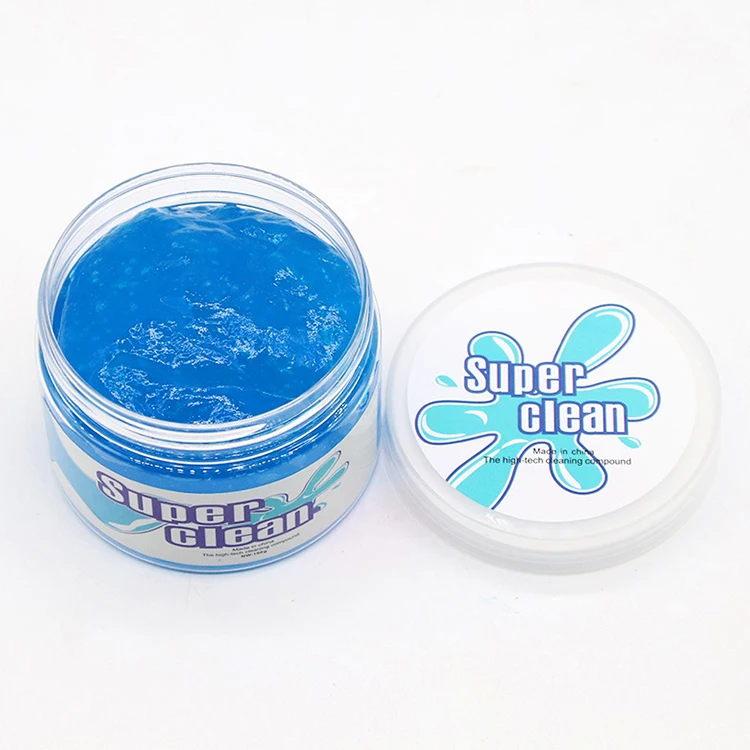 2022 Hot Selling Educational Toys Transparent Slime Keyboard Dusting Tool Cleaning Gel No Odor Crystal Mud