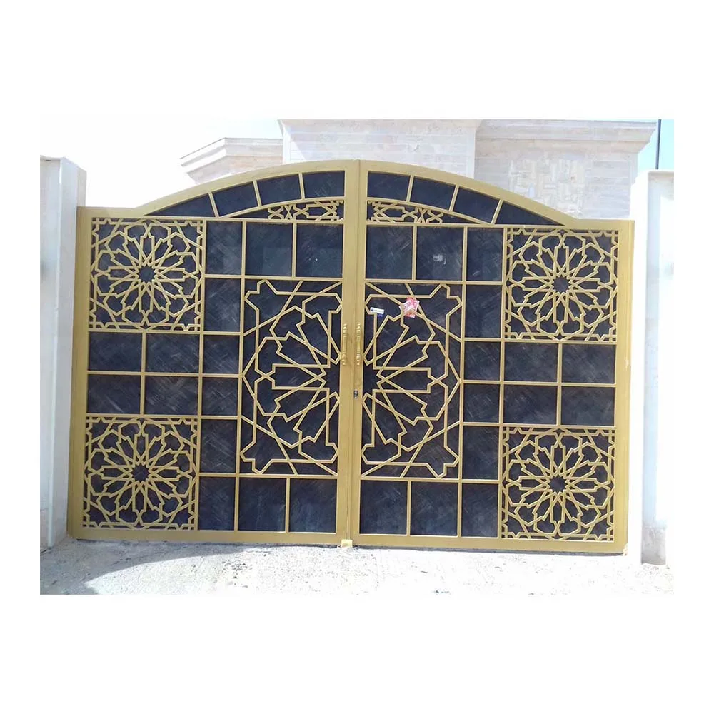 Villa Security gates sliding gates aluminum alloy door Outdoor door