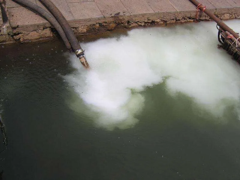 Water treatment machinery Micro nano bubble generator River purifying equipment