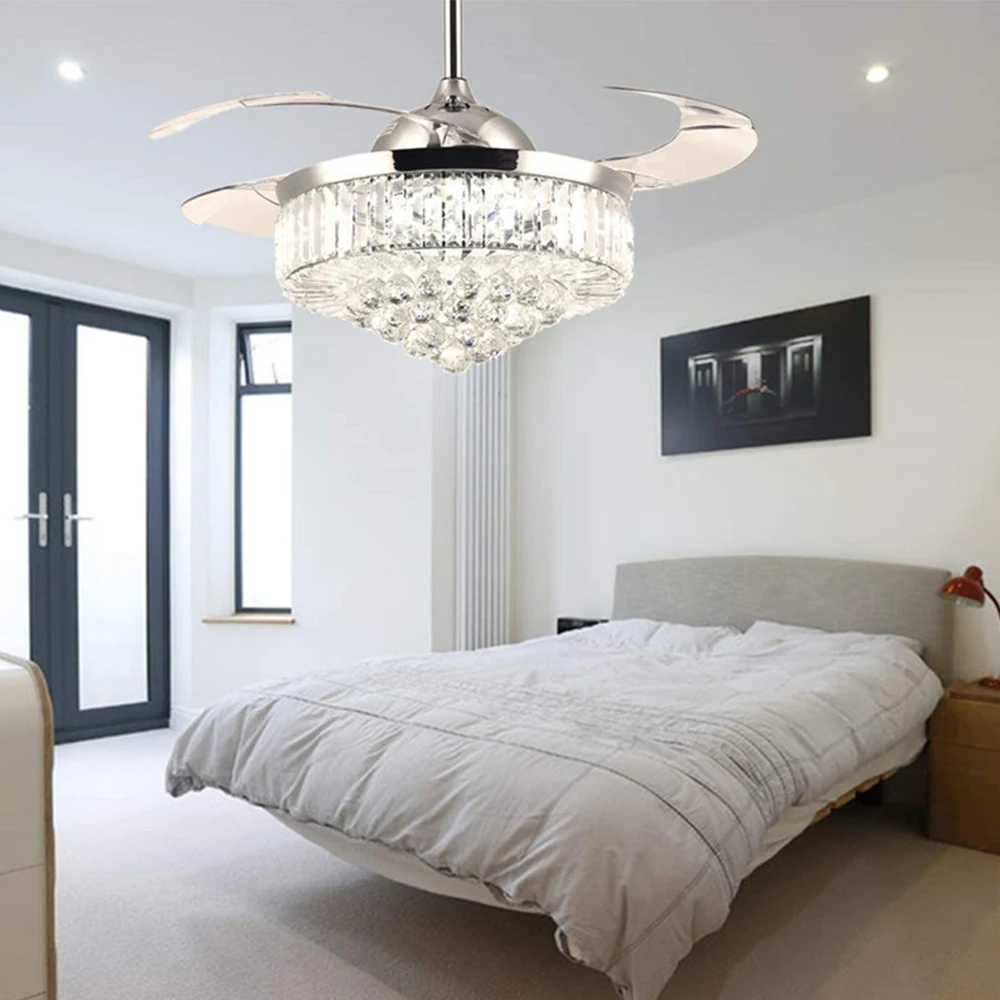 Cheap invisible led ceiling fan with light