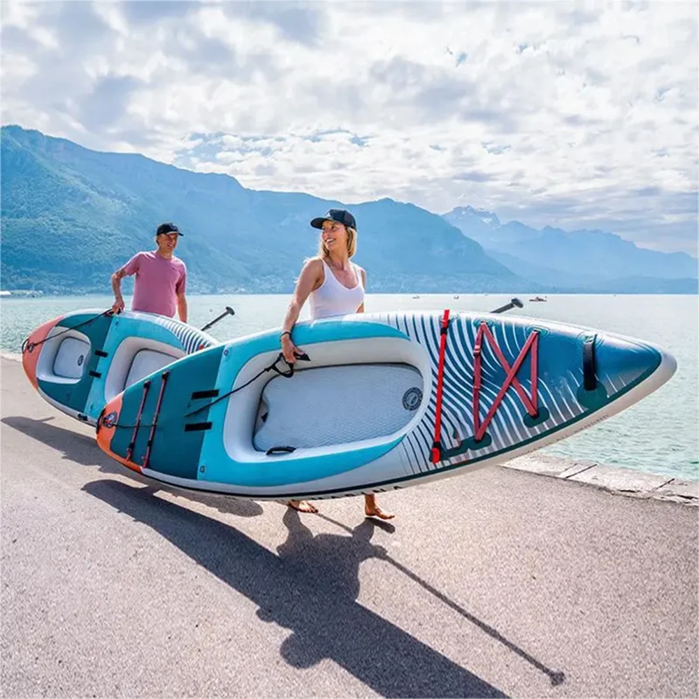 Factory Direct Sale Inflatable Touring Fishing Pvc River Canoe Kayak Boat Multi-purpose Paddle Board