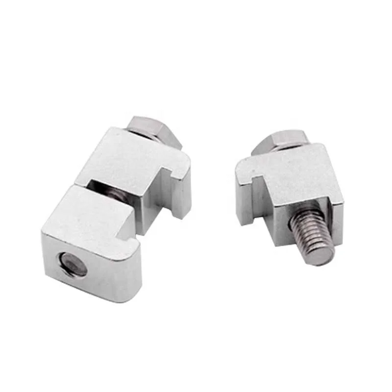 M12 Vacuum Fitting Aluminium ISO Double Claw Clamp C caliper nut bolt single-sided double quick-fit hook type flangefittings