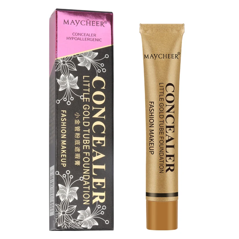 Maycheer 2 Shades Liquid Foundation Long lasting Waterproof Face Concealer Foundation Face Concealer