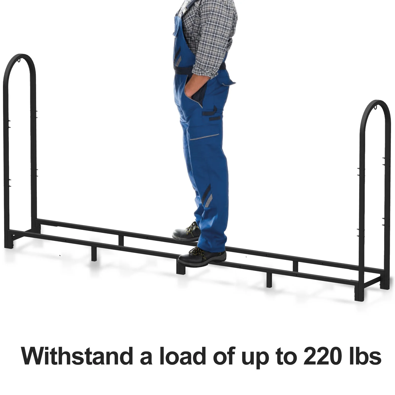 Firewood Storage Sheds Indoor Firewood Rack Pine Tree Shaped Firewood Rack Metal Log Holder