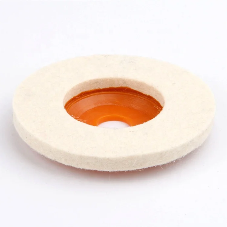 
Natural Wool felt wheel for polishing 
