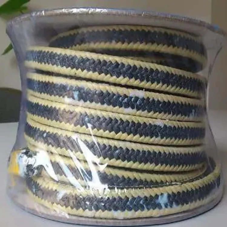 High Quality Graphite PTFE Packing With Aramid Corners For Seal