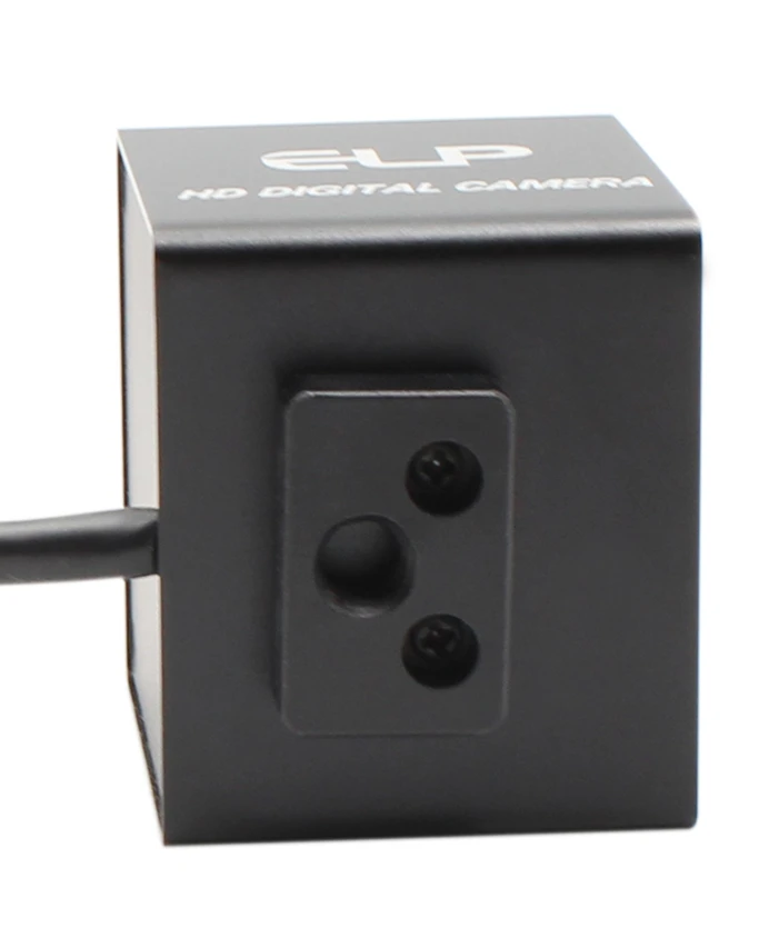 ELP OV5640 5MP Auto Focus AF Mini usb camera with 100 degree no distortion lens White LED for Document Passport Barcode scanning