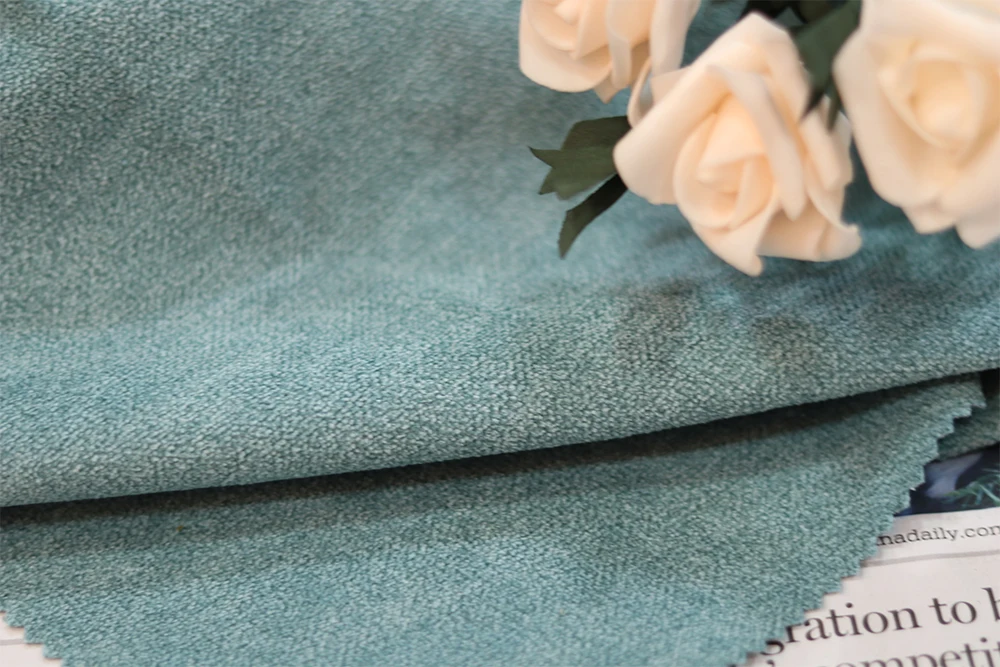 Hometextile поли плюшевая велюровая занавеска для дивана ткань супермягкая обивка однотонная Роскошная голландская бархатная мебель