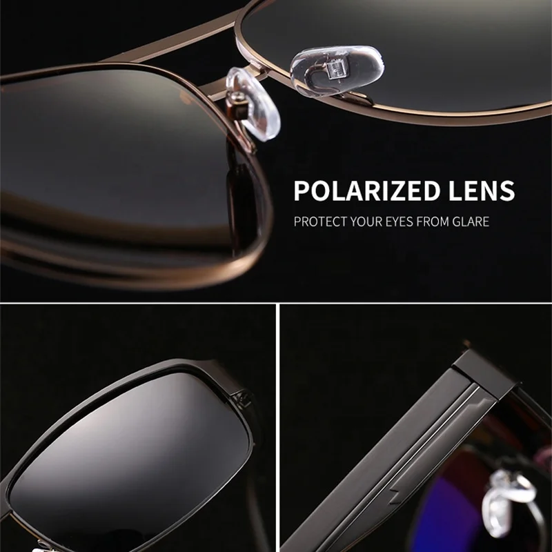 2024 New Arrival Sunglasses For Men Stylish Sun Glasses Polarized Classic TAC Polarized Lenses Mercury Lens High Quality