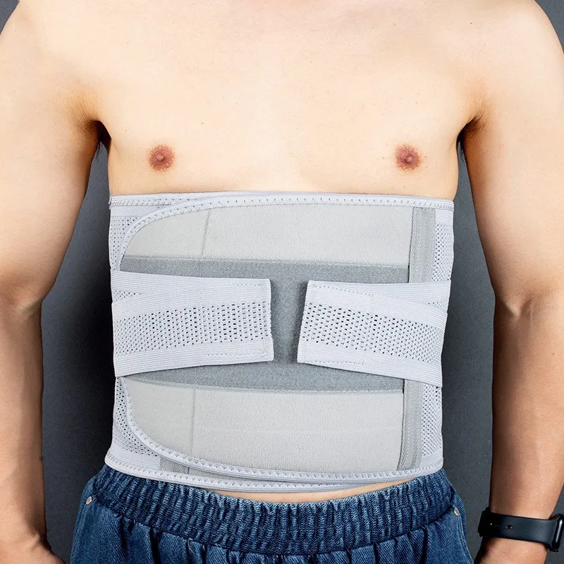 High Quality Breathable Compression Waist Support Fitness Lumbar Waist Brace Wrap Back Braces For Lower Back Pain Waist Trainer