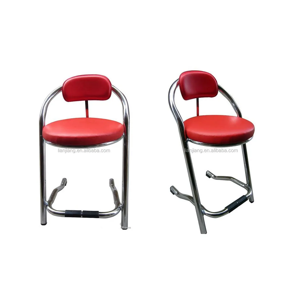 high quality Modern Cheap  pu leather Folding High Bar Chair for Bar Stool