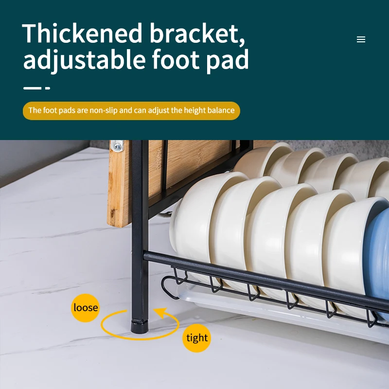Storage 2 Tier Primary T Shape Bold Plates Plates Chopsticks Storage Racks Stainless Steel Cutting Board Racks
