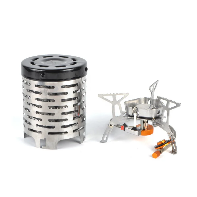 Polar Everest Warmer Outdoor Portable Stainless Steel Camping Heating Cover Stove Mini Heating Furnace tent heater for hiking