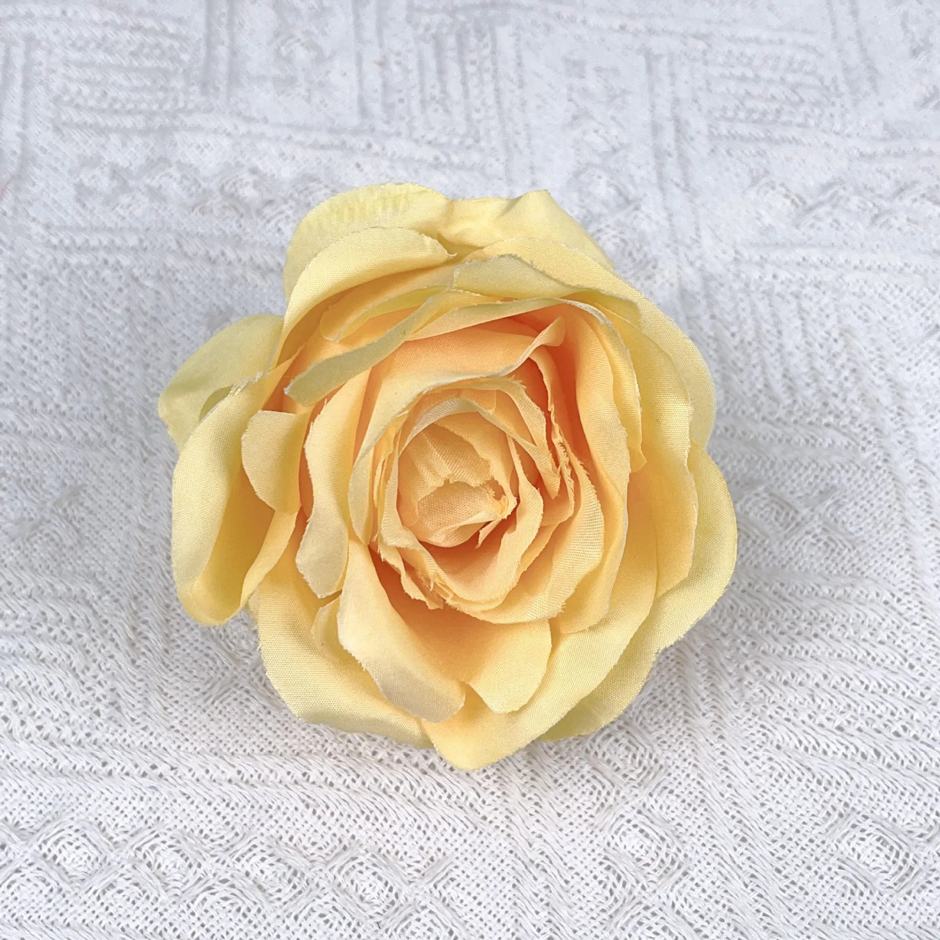 Big Rose Artificial Flower Head Quality simulated Flower Wall Waterfall Vine Decoration Versatile