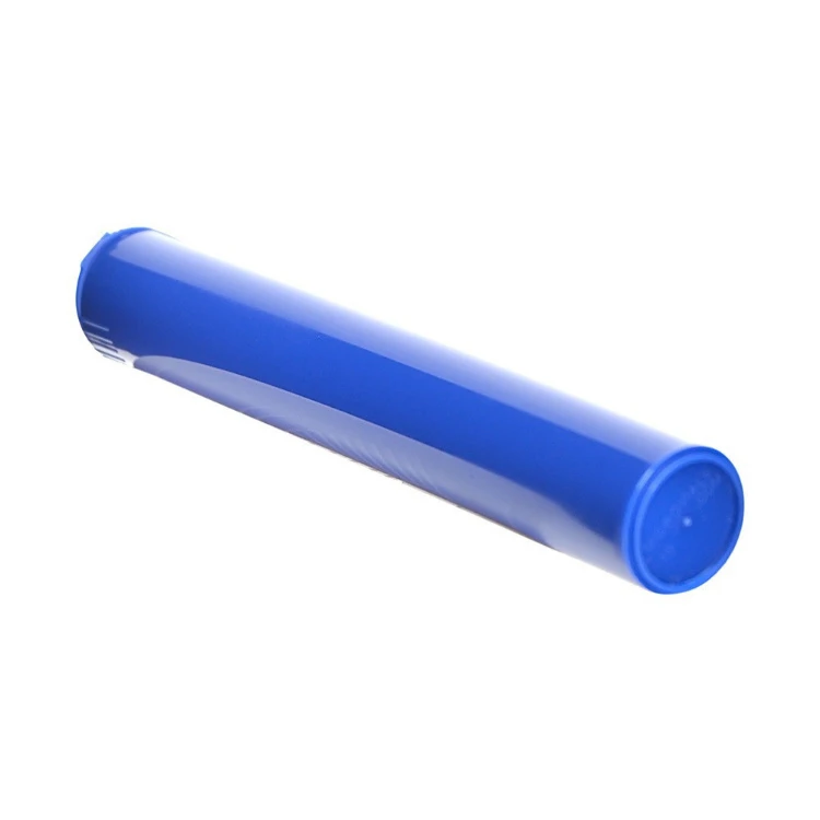 Custom 19*116mm Plastic Pre Tube Child Resistant Pop Top Tube for Packing