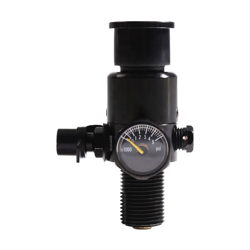 Professional Mini 4500PSI 3000PSI Input and 800psi Output Paintball Airsoft Tank Regulator