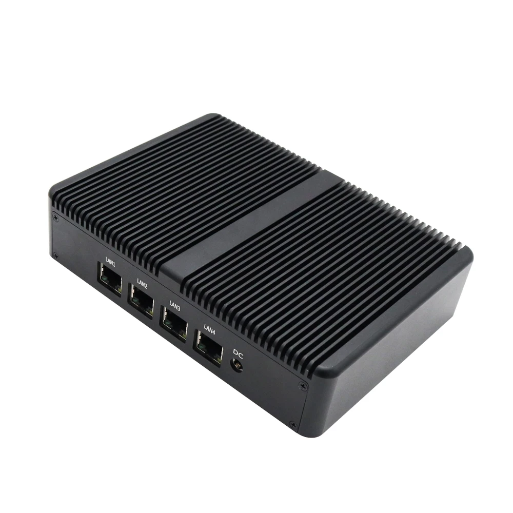 Eglobal Fanless Pfsense Mini PC J1900 Quad Core 4*I-ntel WG82583 Gigabit Nics Firewall Multi-Function Network Security Router